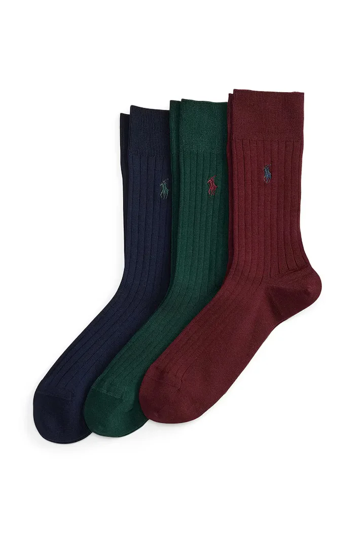Polo Ralph Lauren чорапи мъжки 3 броя червени 449P05400