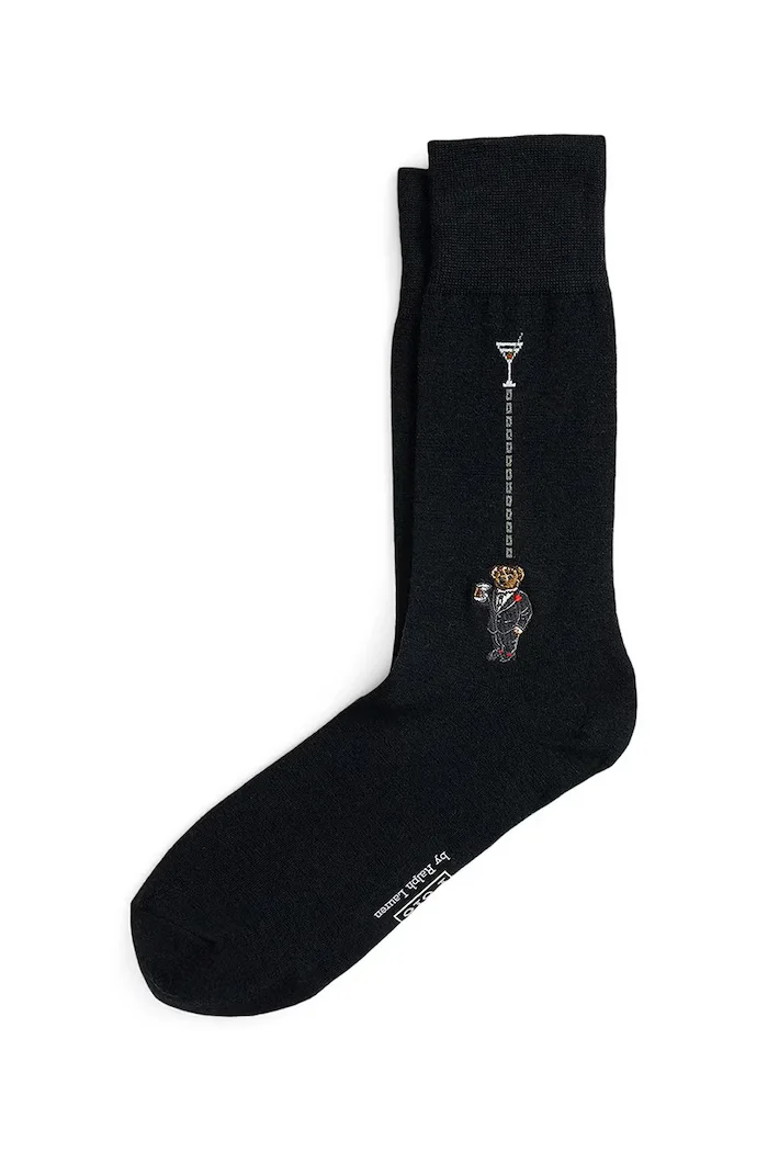 Polo Ralph Lauren Чорапи с вълна в черно 449P02373