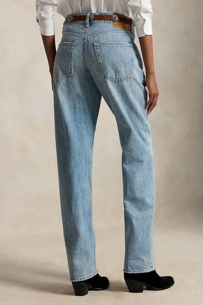 Polo Ralph Lauren дънки relaxed fit дамски сини 211B17118
