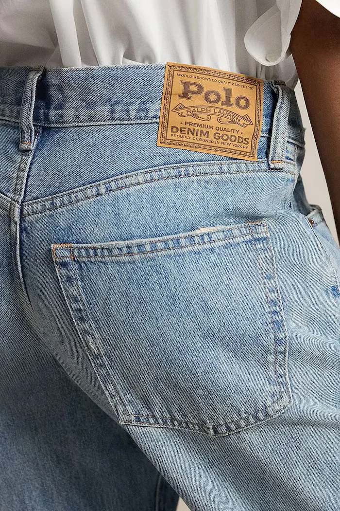Polo Ralph Lauren дънки relaxed fit дамски сини 211B17118