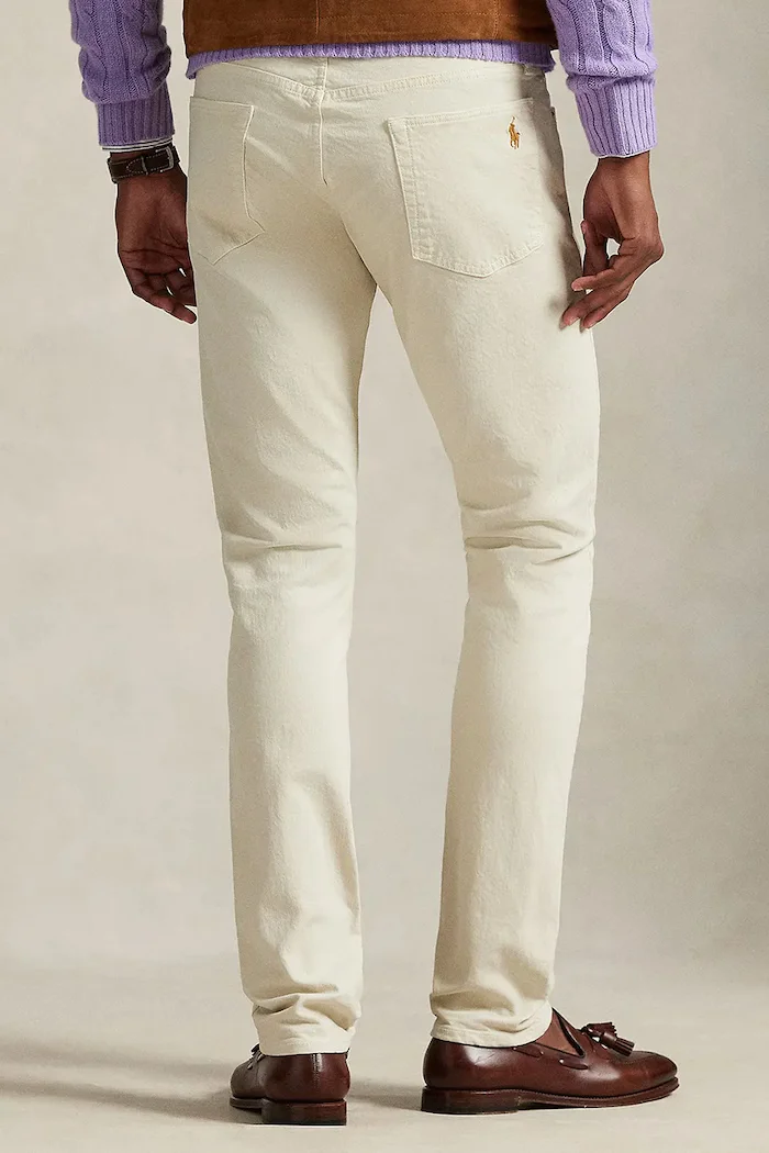 Polo Ralph Lauren дънки slim fit мъжки бежови 710956083