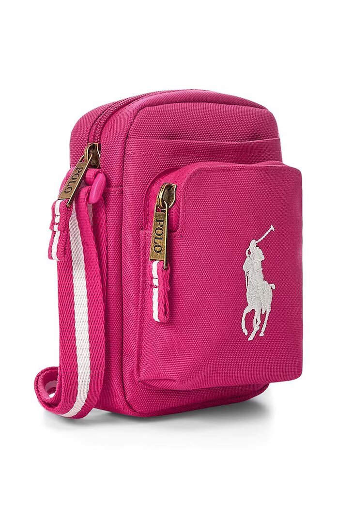 Polo Ralph Lauren Детска чанта през рамо в розово