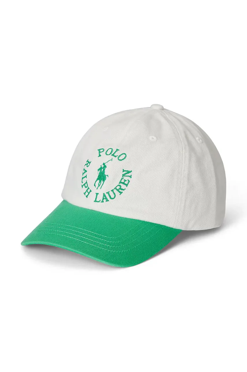 Polo Ralph Lauren Детска памучна шапка с козирка