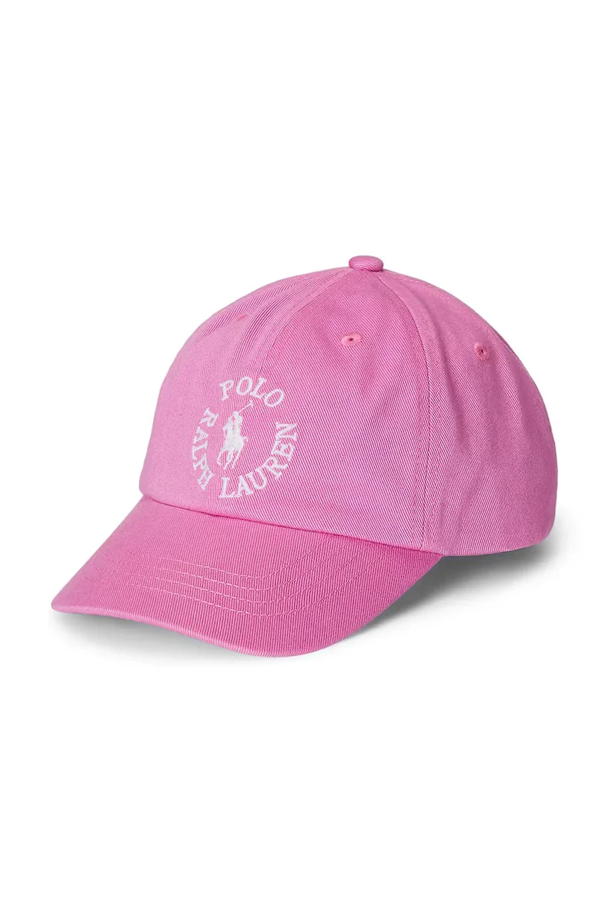 Polo Ralph Lauren Детска памучна шапка с козирка