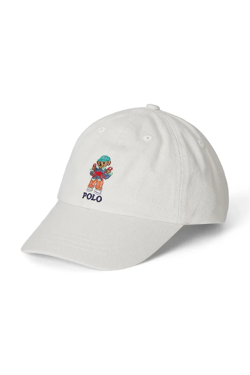 Polo Ralph Lauren Детска памучна шапка с козирка