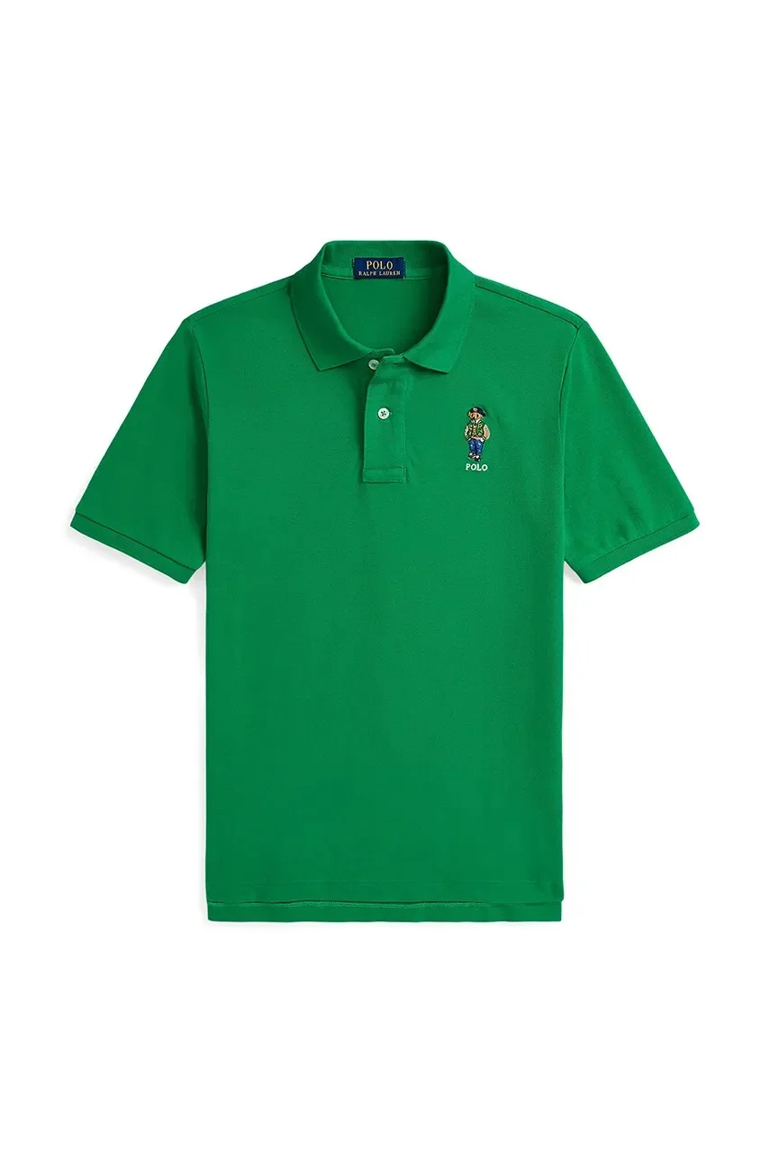 Polo Ralph Lauren Детска памучна тениска с яка