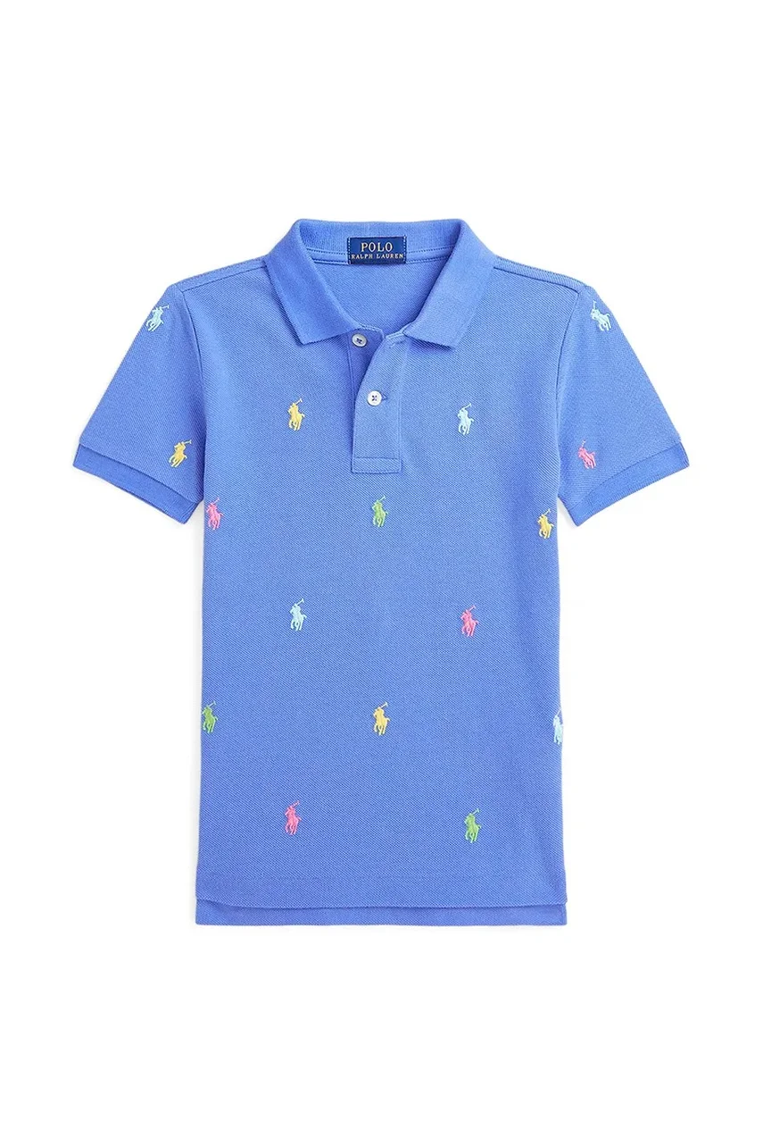 Polo Ralph Lauren Детска памучна тениска с яка