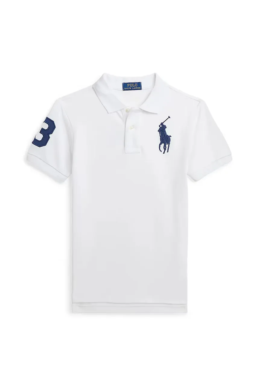 Polo Ralph Lauren Детска памучна тениска с яка