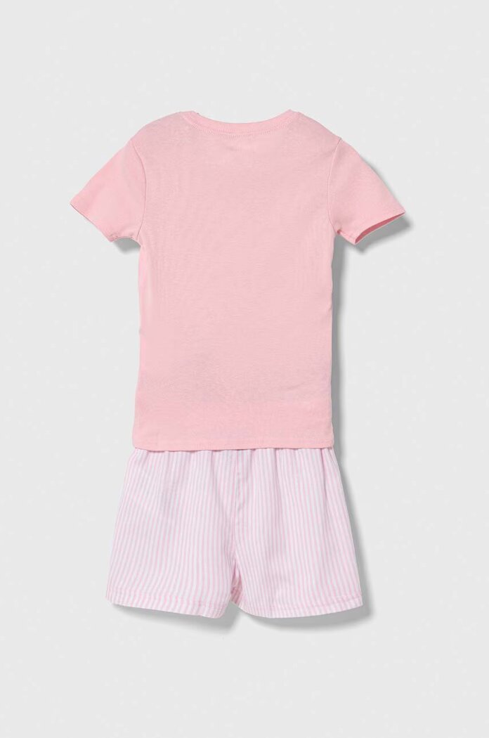Polo Ralph Lauren Детска пижама в розово с десен