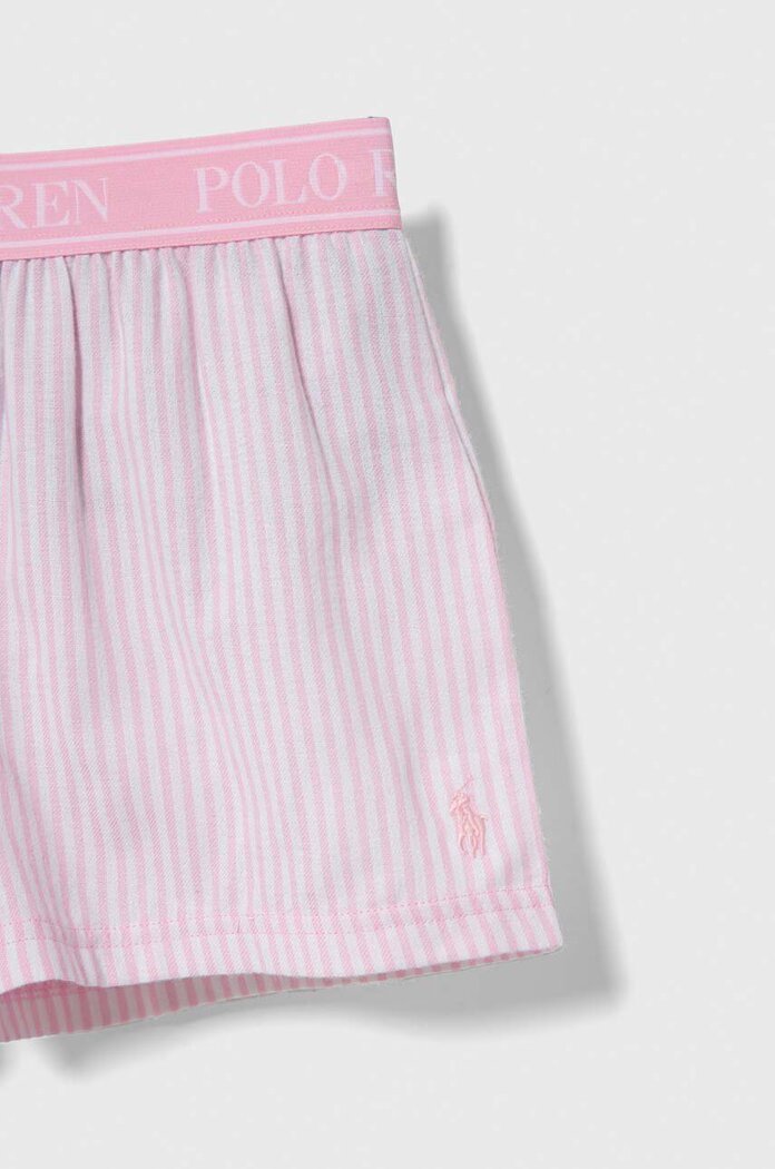 Polo Ralph Lauren Детска пижама в розово с десен