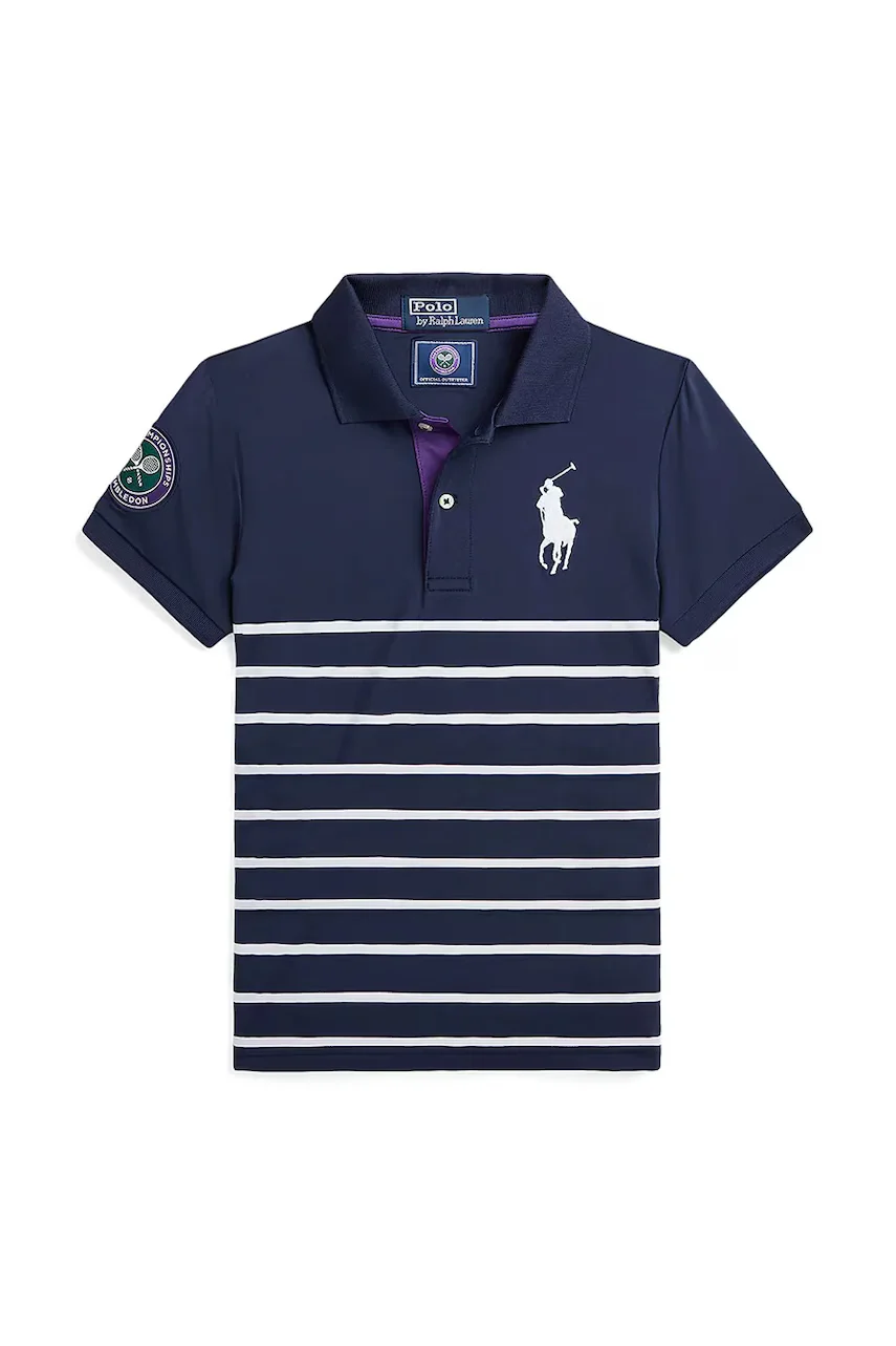 Polo Ralph Lauren Детска тениска с яка Wimbledon Collection