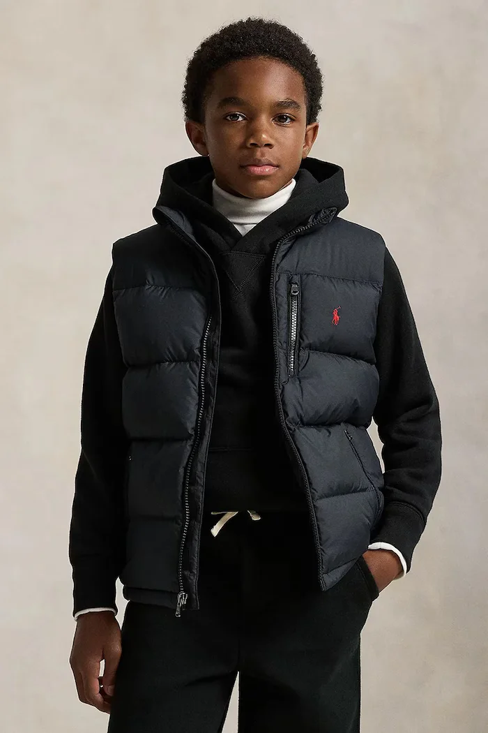 Polo Ralph Lauren Детски елек в черно 323969863001