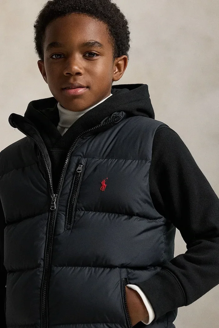 Polo Ralph Lauren Детски елек в черно 323969863001