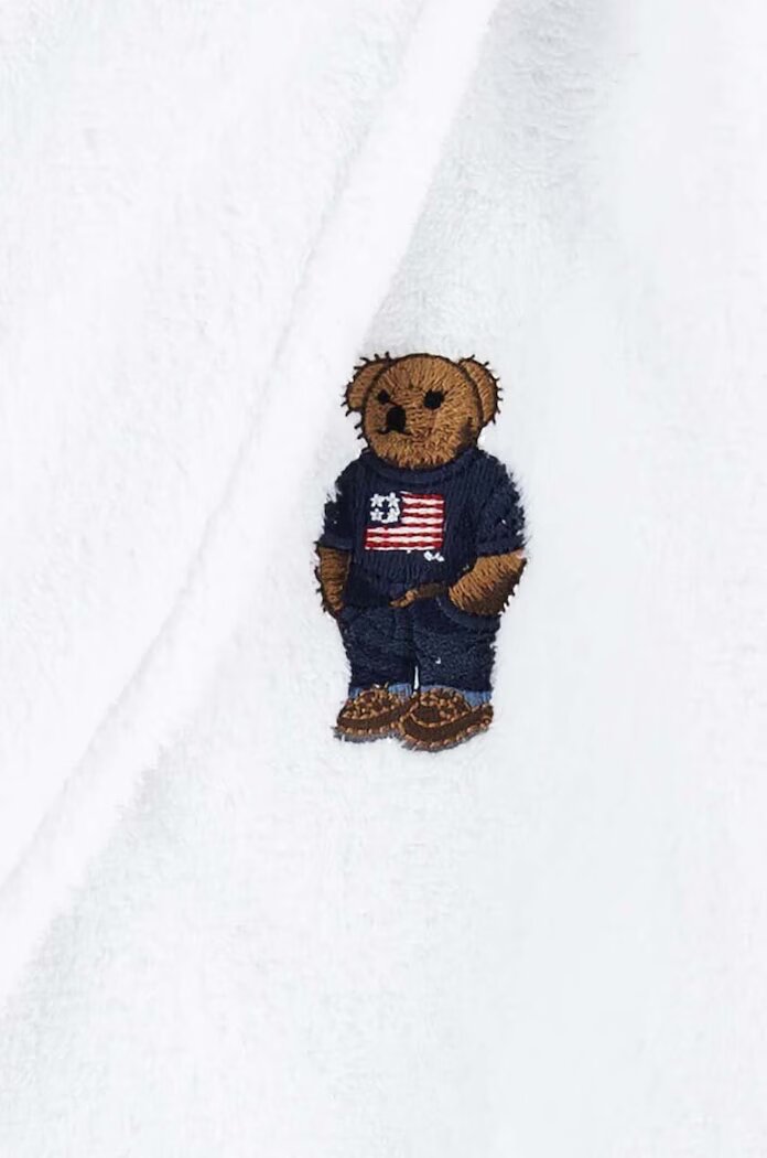Polo Ralph Lauren Детски халат в бяло
