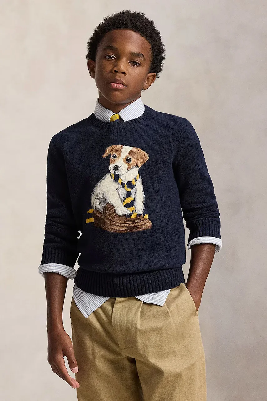 Polo Ralph Lauren Детски памучен пуловер