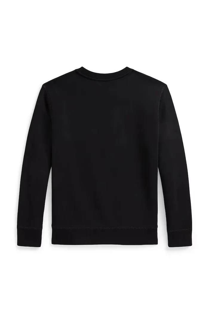 Polo Ralph Lauren Детски памучен суичър в черно с принт 323A10261002