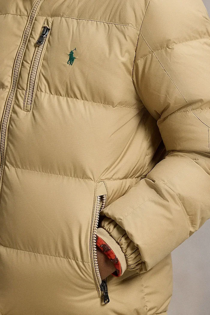 Polo Ralph Lauren Детско пухено яке в бежово 323969861003