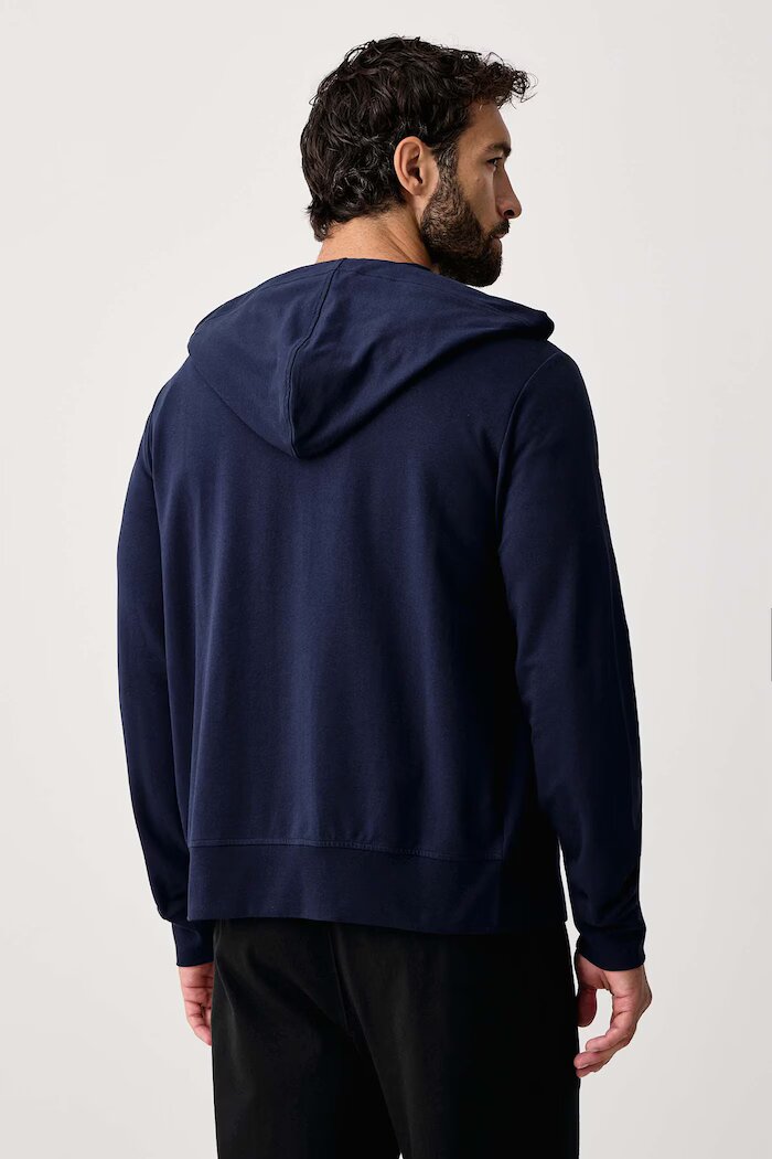 Polo Ralph Lauren домашен суичър мъжки с памук тъмносин 714962527