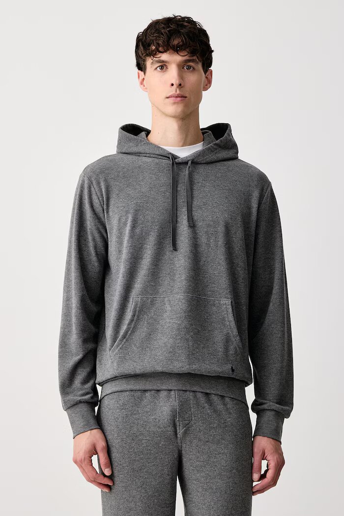 Polo Ralph Lauren домашен суичър мъжки сив 714B36283