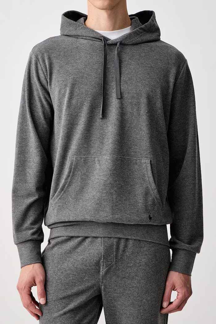 Polo Ralph Lauren домашен суичър мъжки сив 714B36283