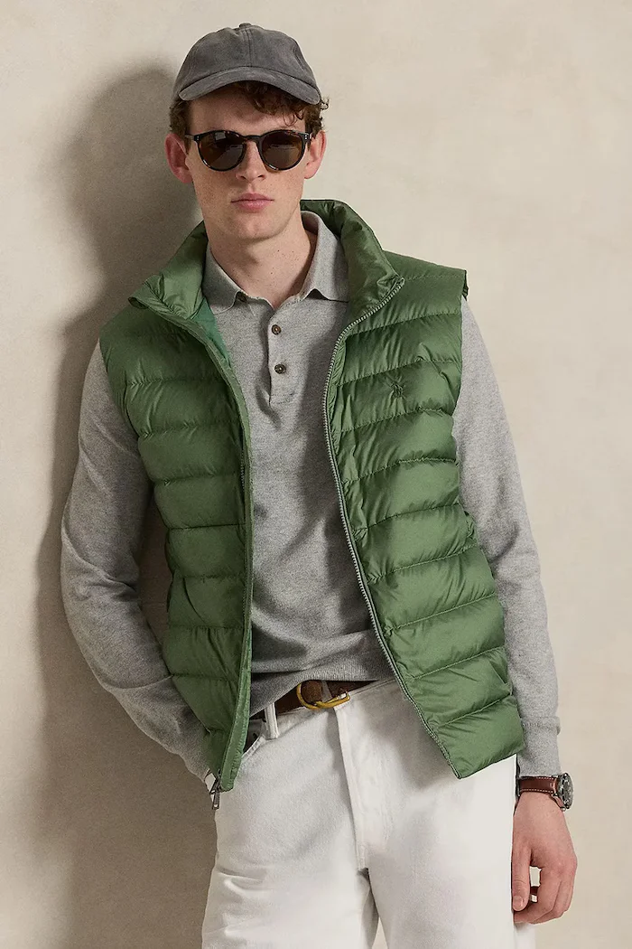 Polo Ralph Lauren елек мъжки зелен 710B20425