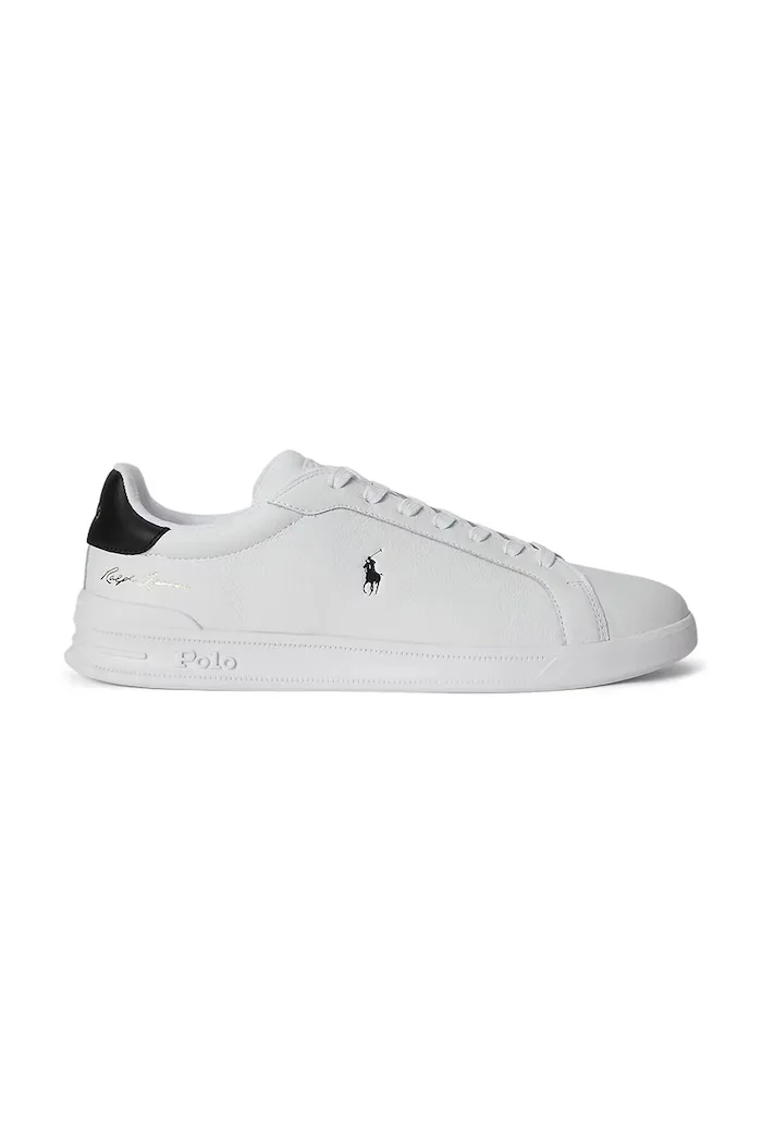 Polo Ralph Lauren Hrt Crt Sig маратонки от кожа бели 809P13083001