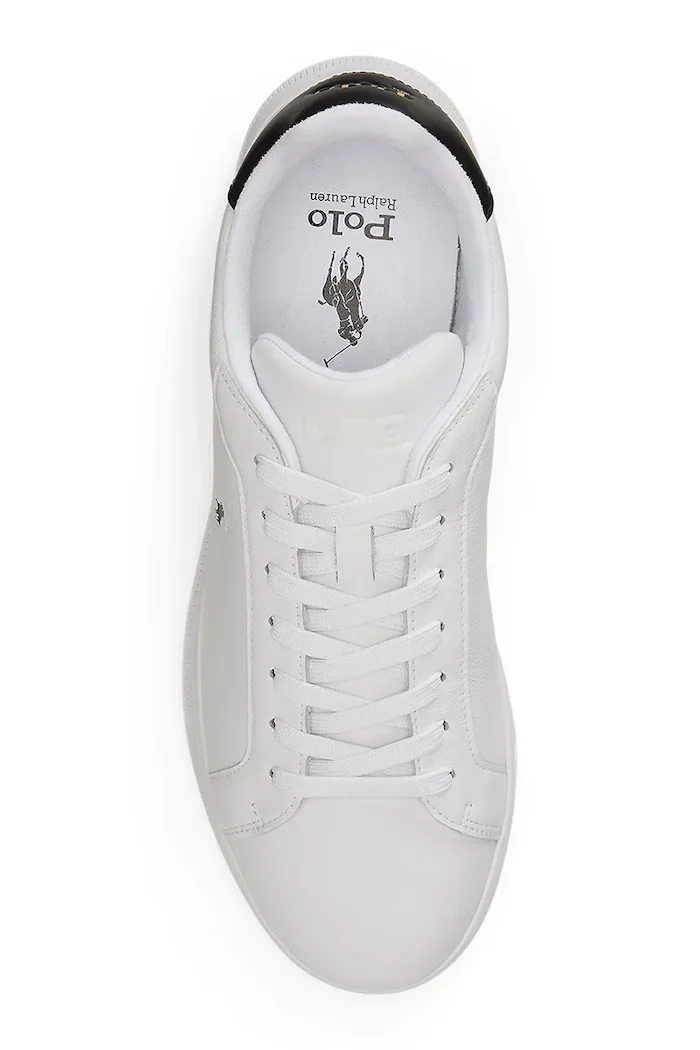 Polo Ralph Lauren Hrt Crt Sig маратонки от кожа бели 809P13083001