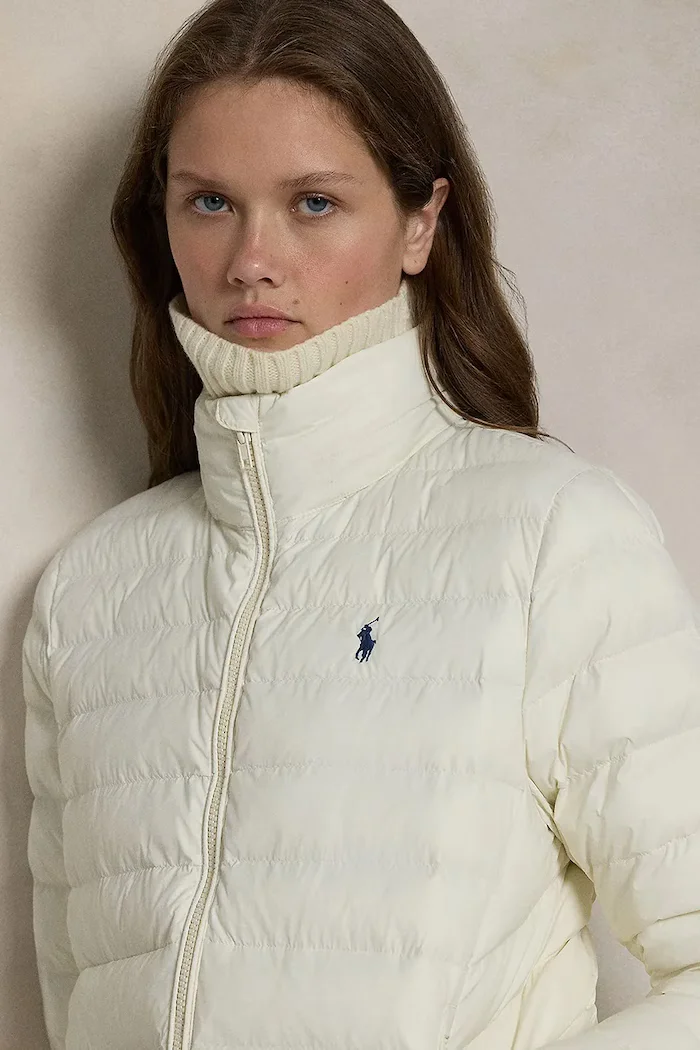 Polo Ralph Lauren капитонирано яке дамско бежово 211958932
