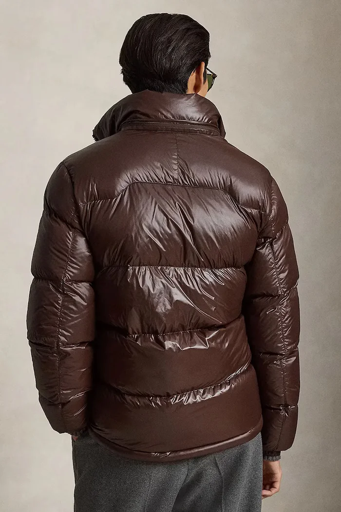 Polo Ralph Lauren капитонирано яке мъжко кафяво 710968281