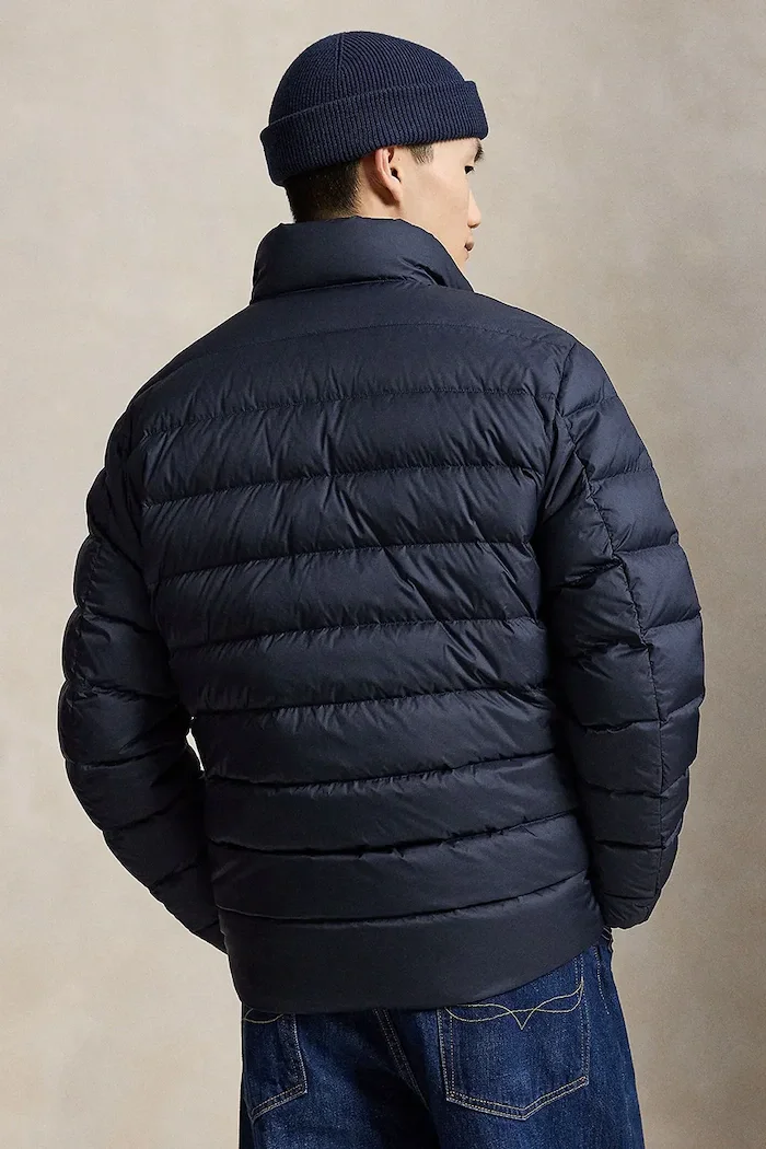 Polo Ralph Lauren капитонирано яке мъжко тъмносиньо 710B20424