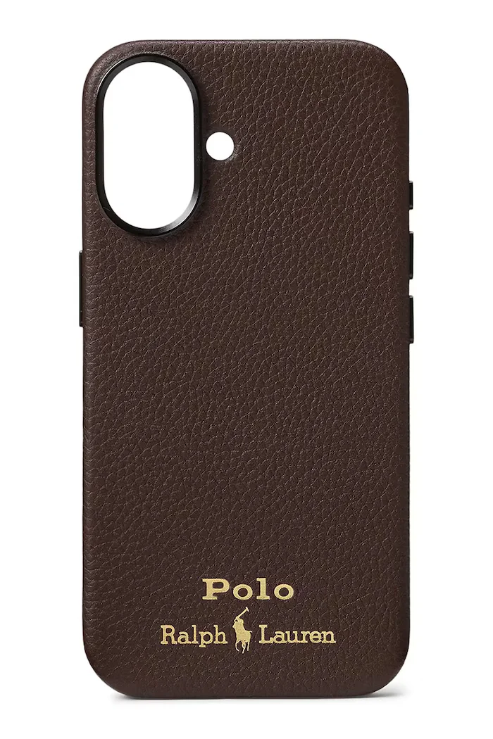 Polo Ralph Lauren Кейс за телефон iPhone 16 в кафяво 405P17551