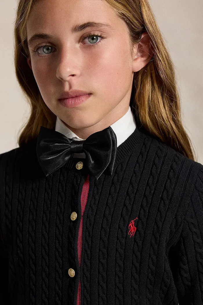 Polo Ralph Lauren комплект за деца от памук черен 313B28257001