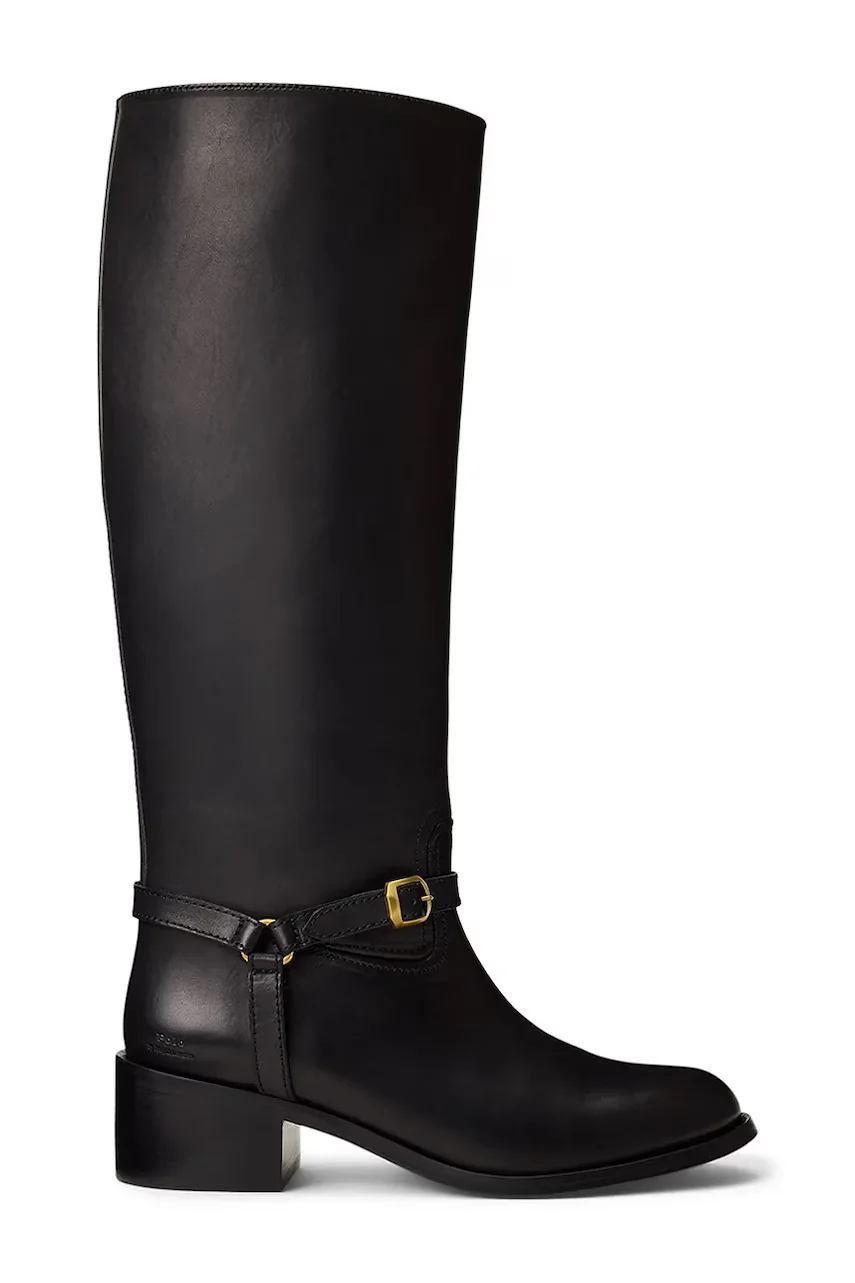 Polo Ralph Lauren Кожени ботуши Riding Boot