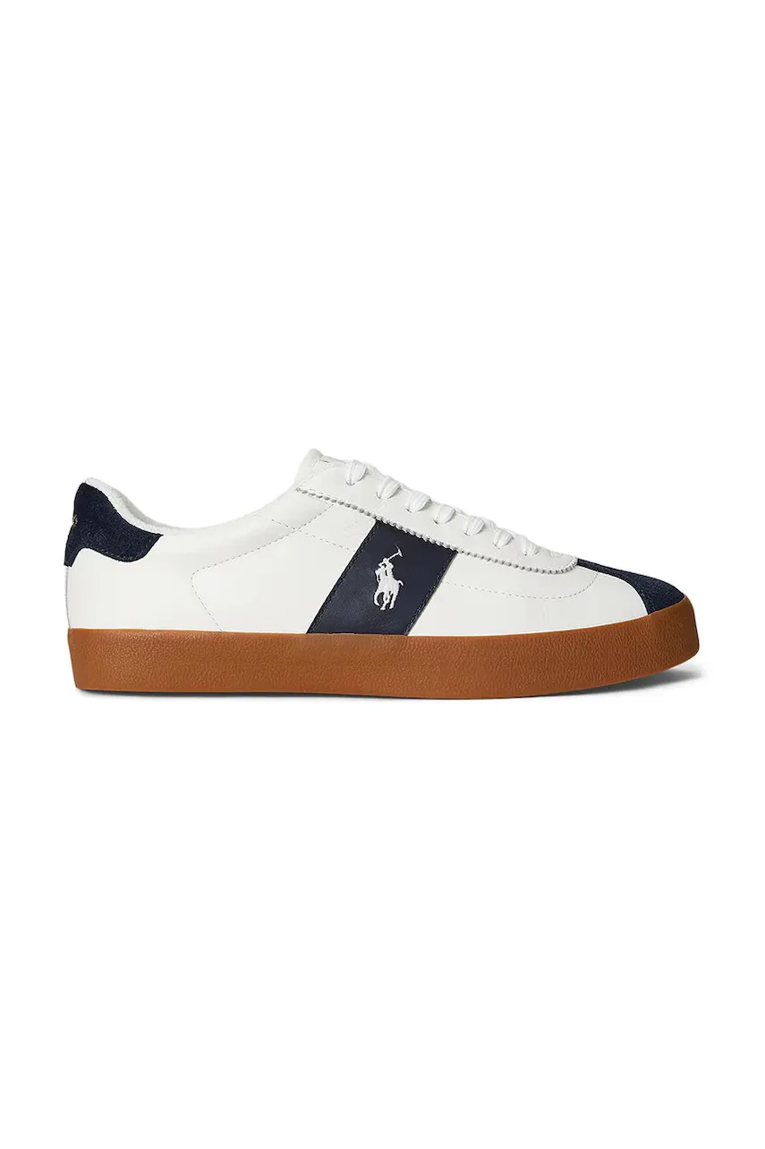 Polo Ralph Lauren Кожени маратонки Court Vlc Pp