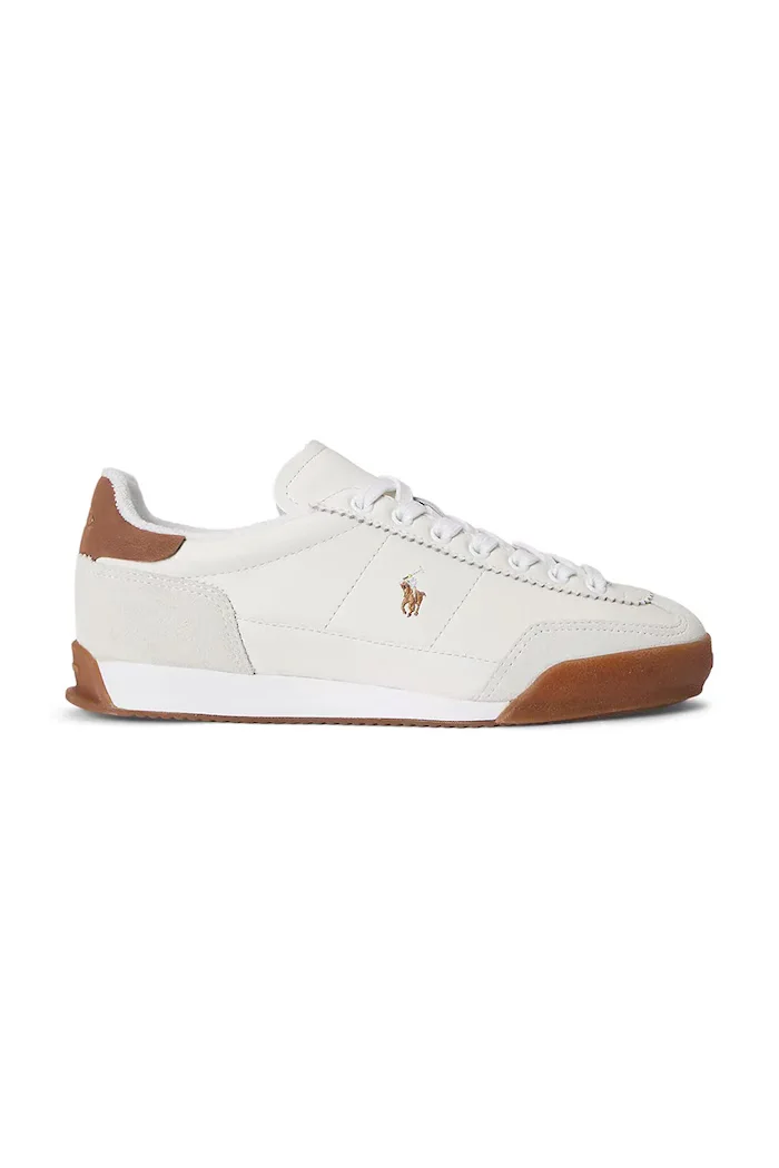 Polo Ralph Lauren Кожени маратонки Hester в бяло 804P08261001