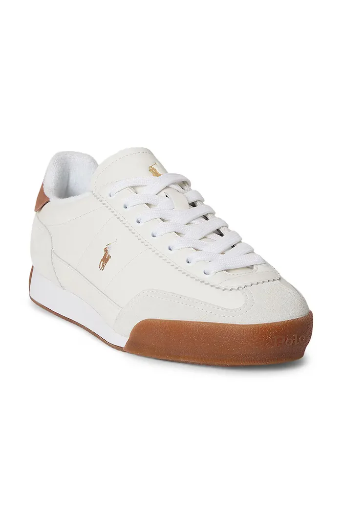 Polo Ralph Lauren Кожени маратонки Hester в бяло 804P08261001