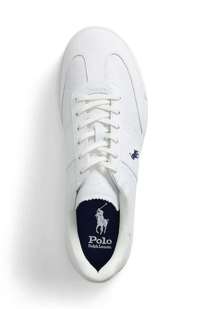 Polo Ralph Lauren Кожени маратонки HRT Aera PP в бяло 809971288001