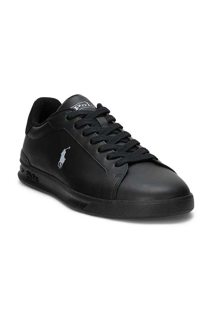 Polo Ralph Lauren Кожени маратонки Hrt Crt Ii в черно 809965072002