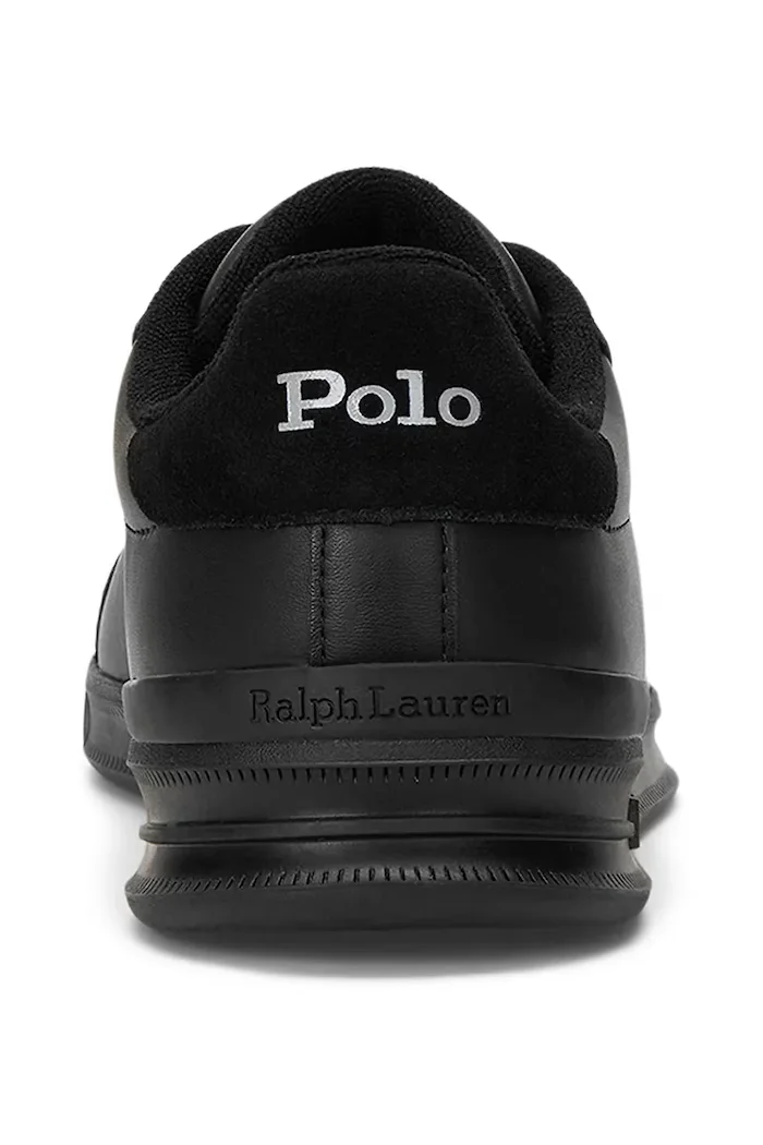 Polo Ralph Lauren Кожени маратонки Hrt Crt Ii в черно 809965072002