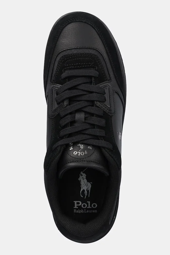 Polo Ralph Lauren Кожени маратонки Opn Mster Pp в черно 809P00810001