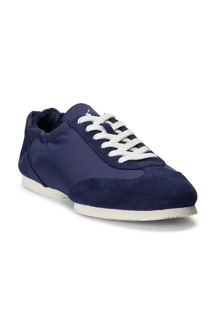 Polo Ralph Lauren Кожени маратонки Swn Ballerina в тъмносиньо 804907202003