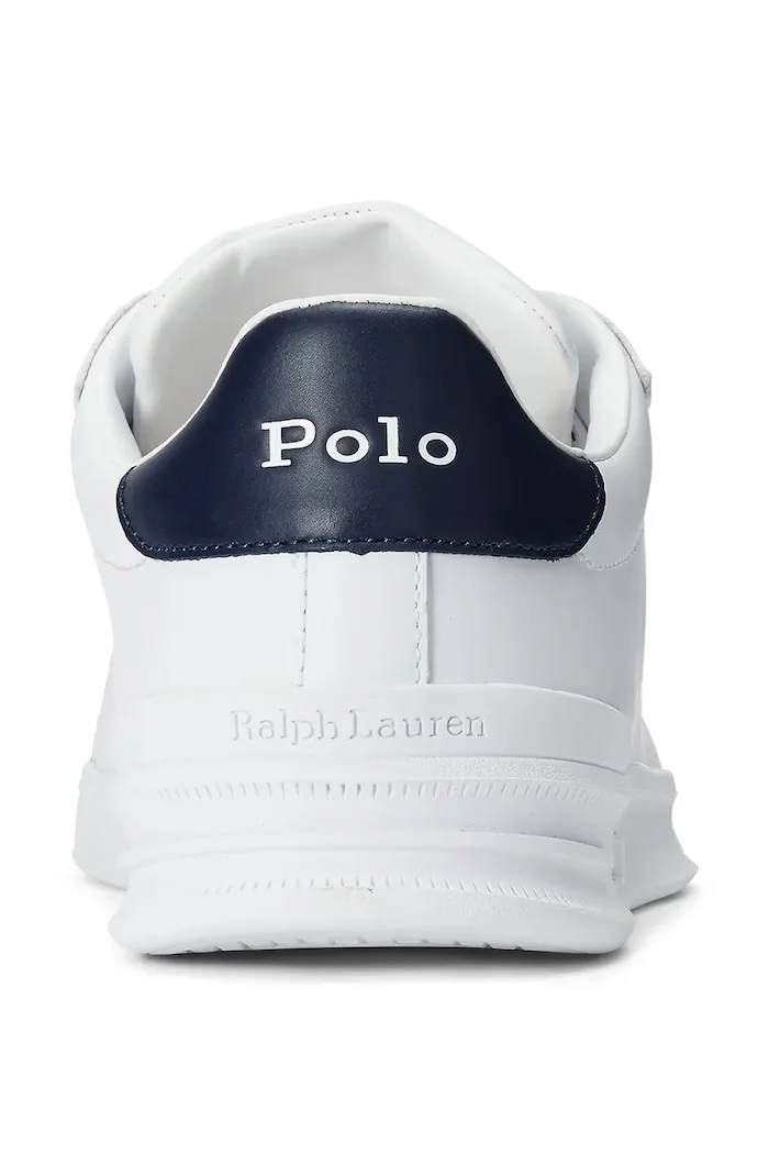 Polo Ralph Lauren Кожени обувки Hrt Ct II в бяло 809829824003