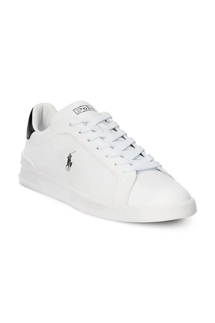Polo Ralph Lauren Кожени обувки Hrt Ct II в бяло 809829824005