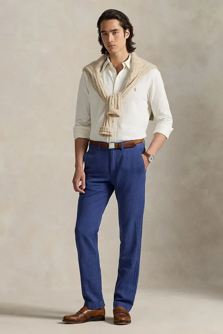Polo Ralph Lauren Ленен панталон