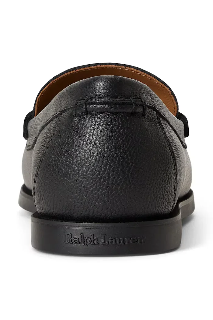 Polo Ralph Lauren лоуфъри мъжки от кожа Merton Penny черни 803P15850001