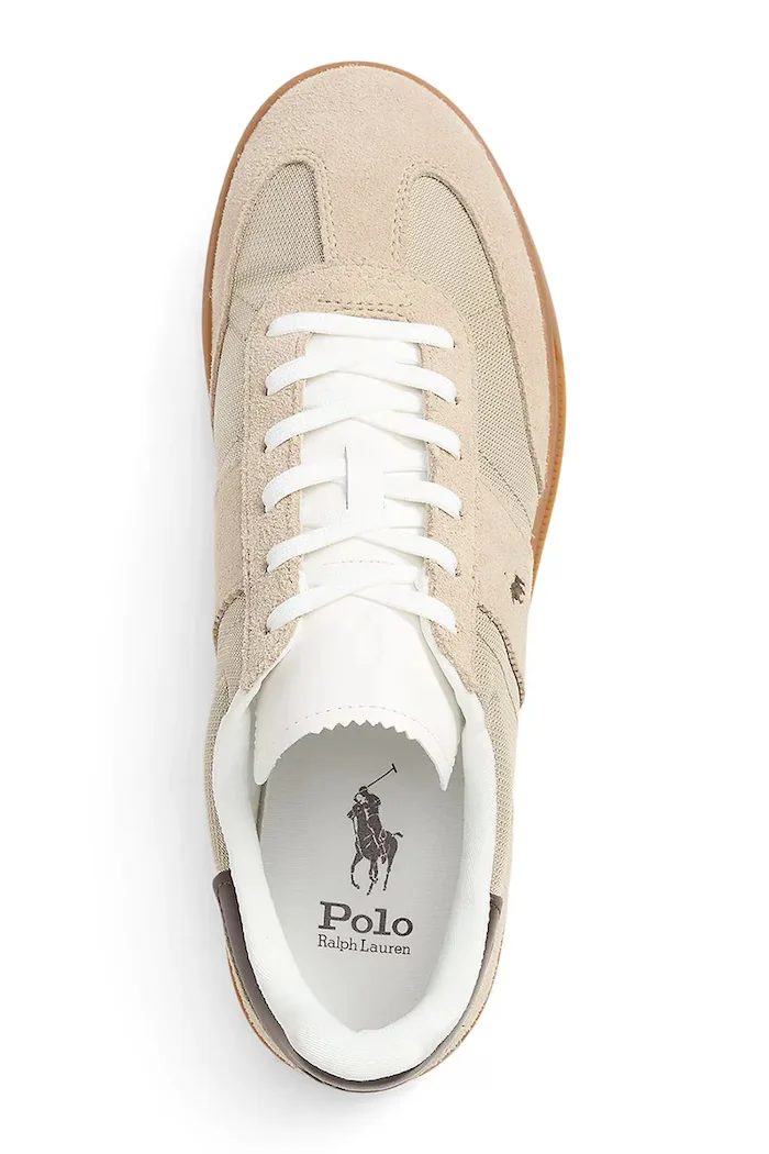 Polo Ralph Lauren Маратонки Hrt Aera Pp в бежово 809P09761004