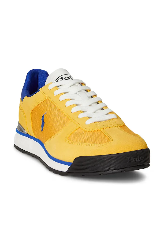 Polo Ralph Lauren Маратонки Varick Pp мъжки в жълто 809P01641003