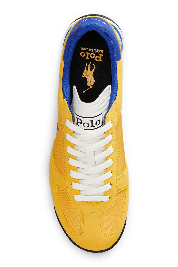 Polo Ralph Lauren Маратонки Varick Pp мъжки в жълто 809P01641003