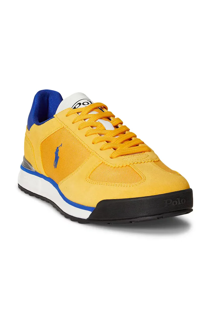 Polo Ralph Lauren Маратонки Varick Pp мъжки в жълто 809P01641003