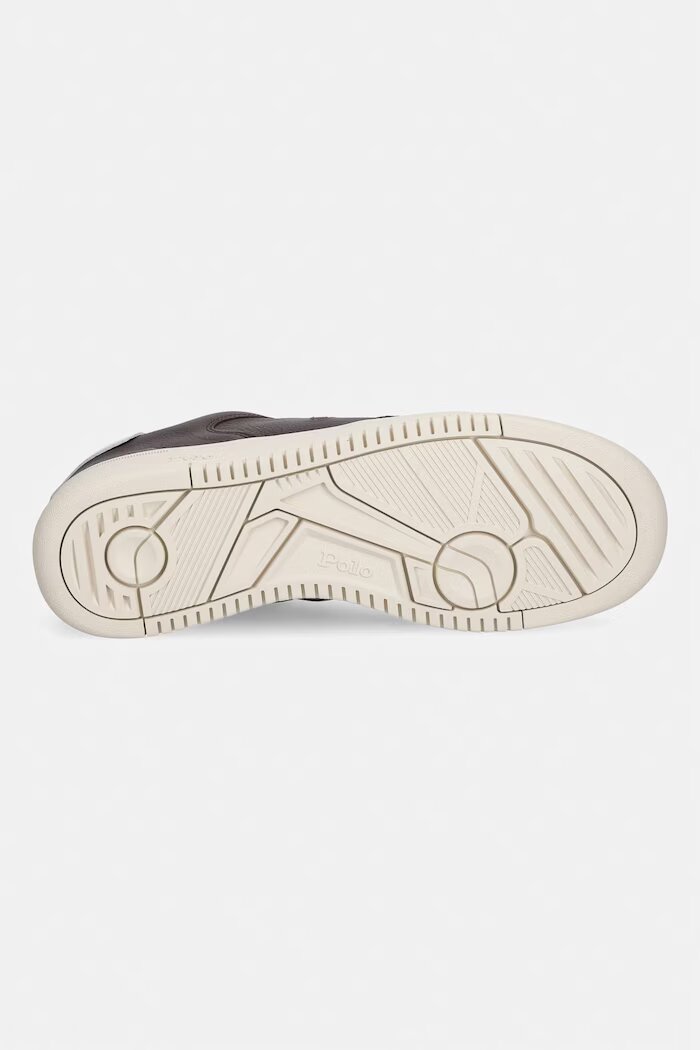 Polo Ralph Lauren Mastr Ct Sig маратонки мъжки от кожа кафяви 809P13086003